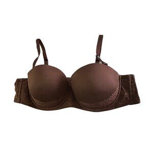 Torrid Multiway Push Up Bra Chocolate Brown